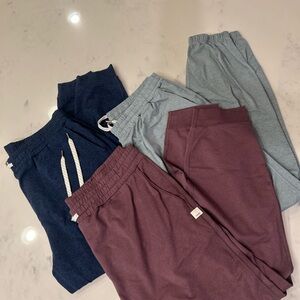 Vuori Women's Leggings - Navy, Light Gray, Maroon